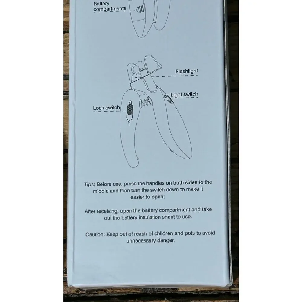 Whale Pet Nail Clipper NWT Color Coffee